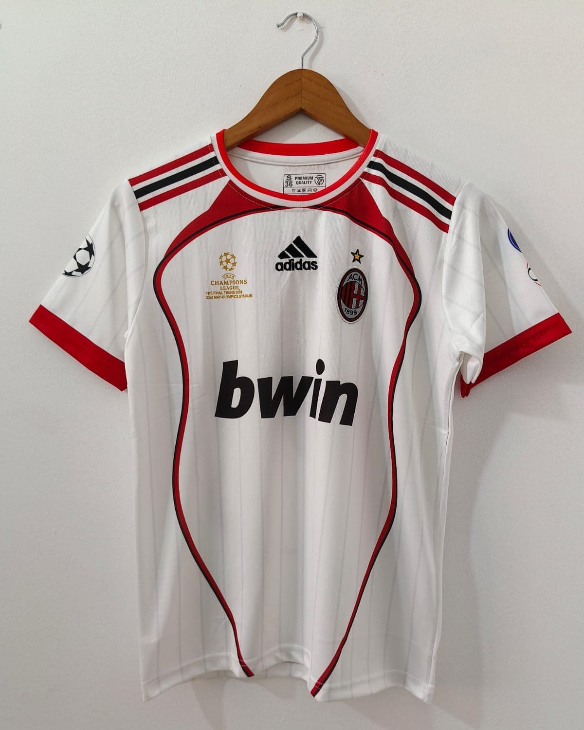 AC Milan  2006-07 away  (MALDINI)             - View 1