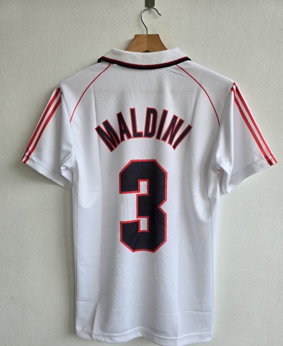 AC Milan 1998-99 away (MALDINI)  - View 2