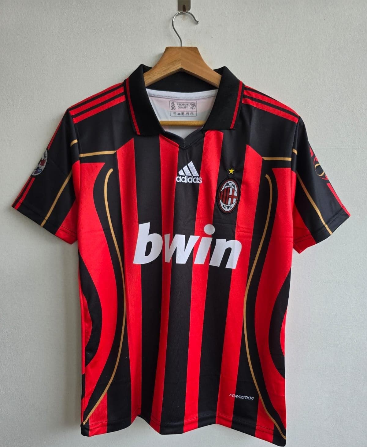 AC Milan 2006-07 Home (MALDINI )       - View 1