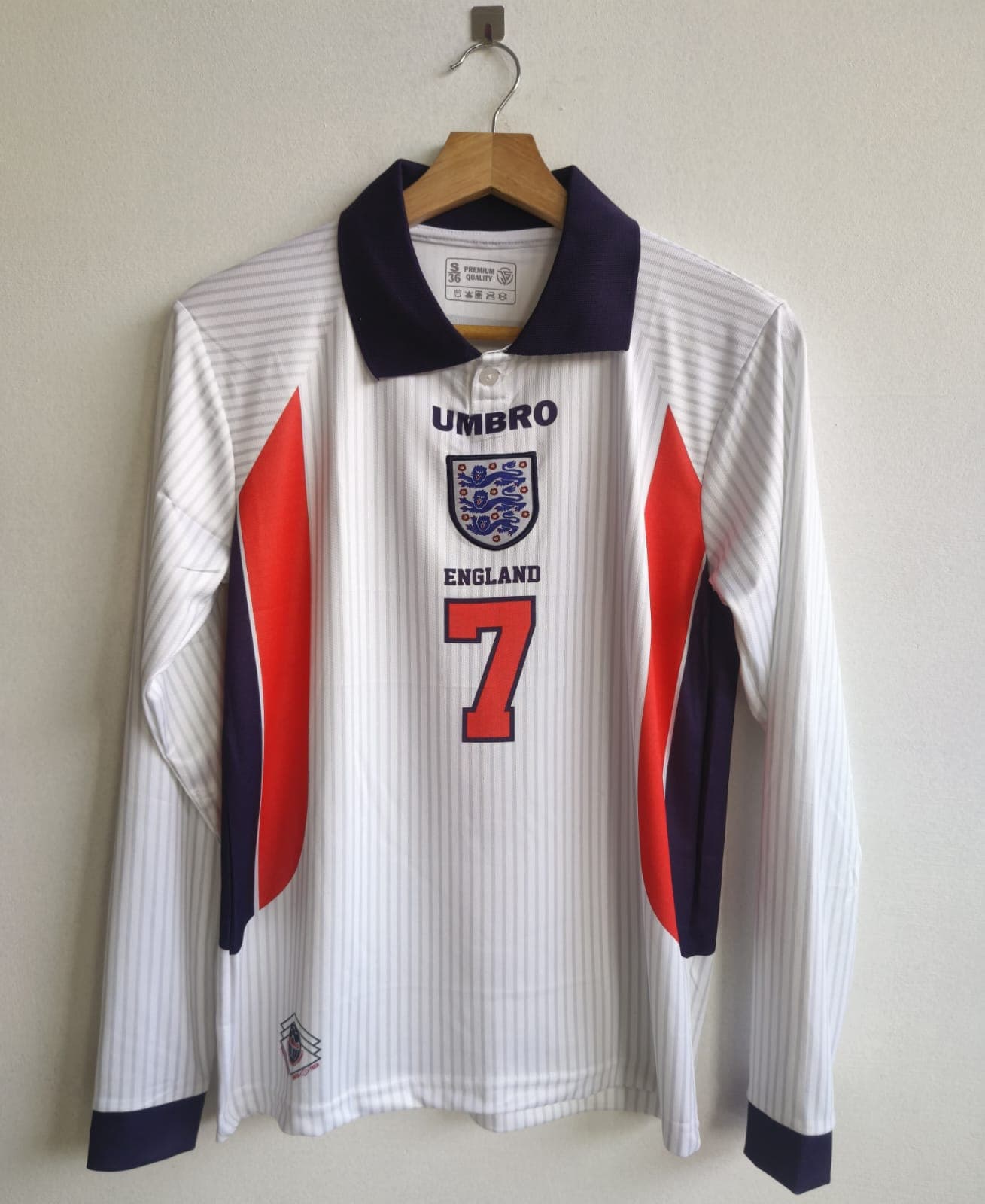 England 1998 Home (BECKHAM)  - View 1
