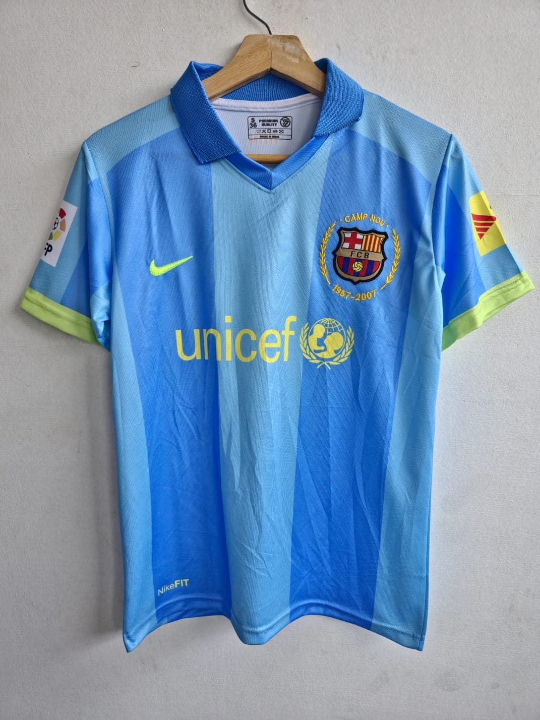FC Barcelona 2007-08 away  (MESSI)            - View 1