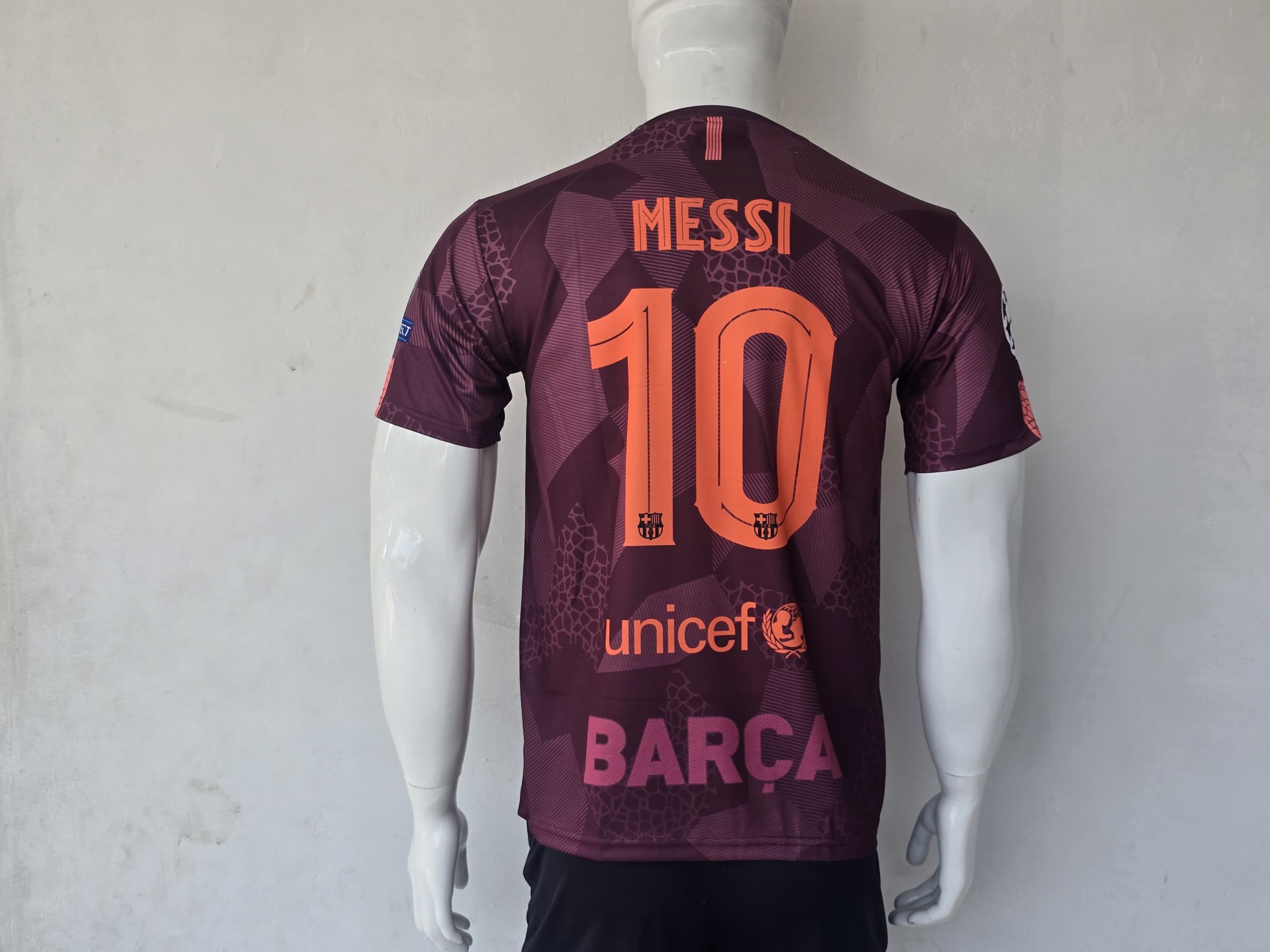 FC Barcelona 2017-18 Third  (MESSI)             - View 2