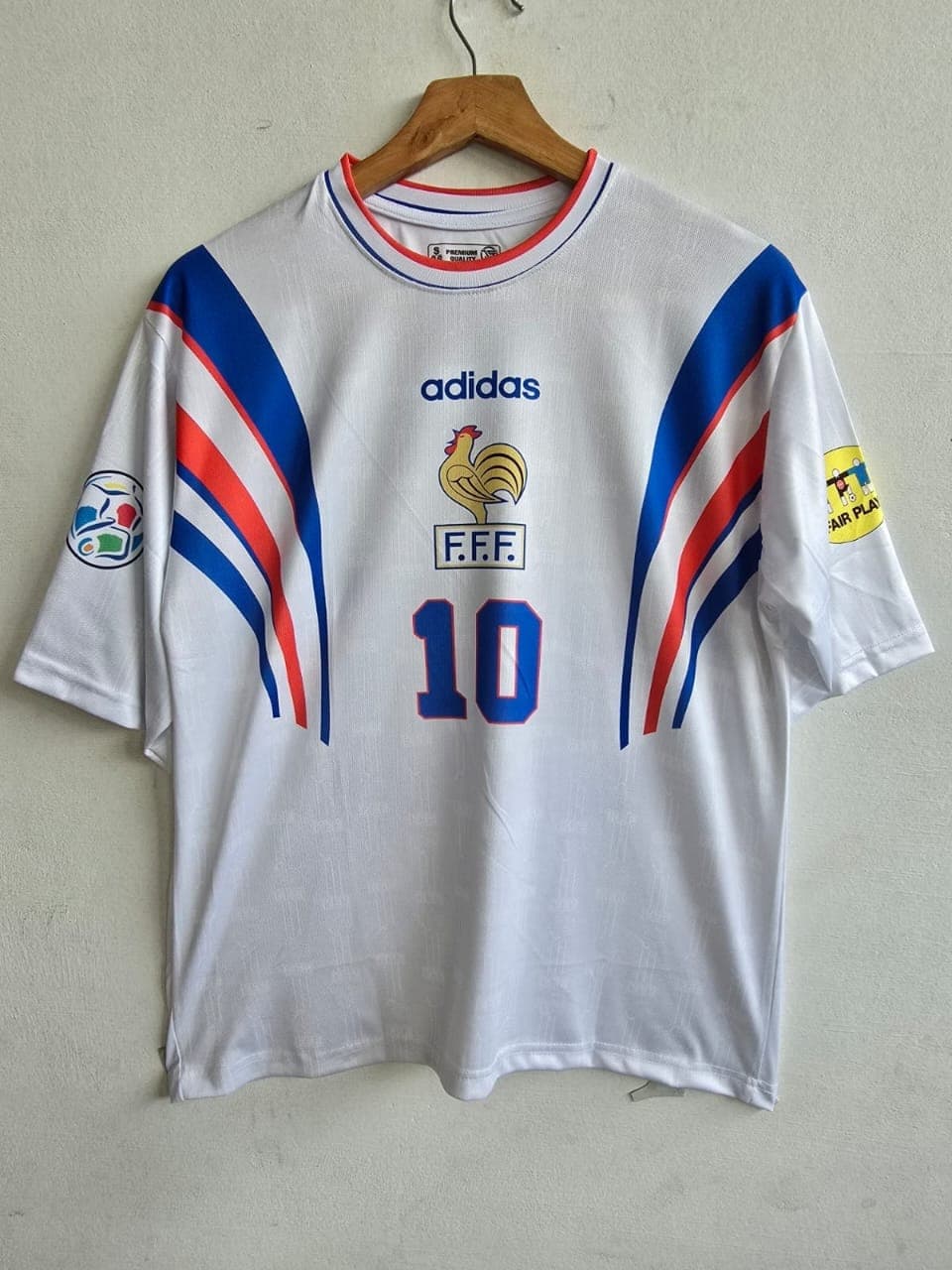France 1996-1997 away (ZIDANE)            - View 1