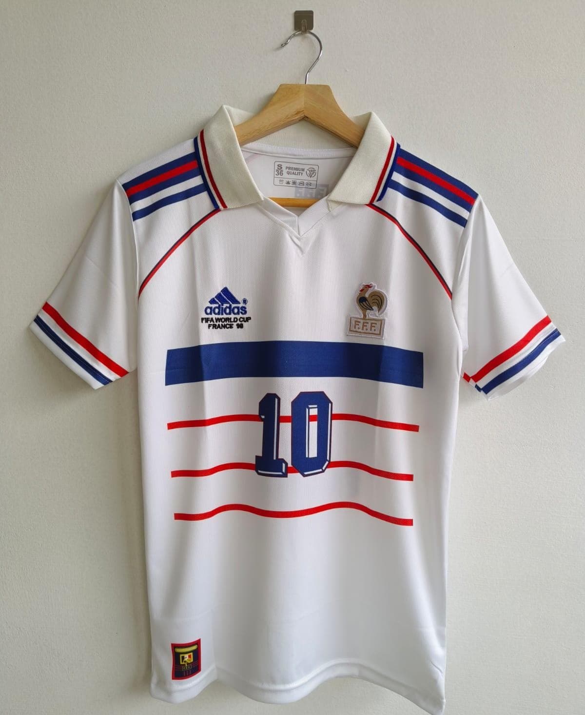 France 1998 away (ZIDANE)            - View 1