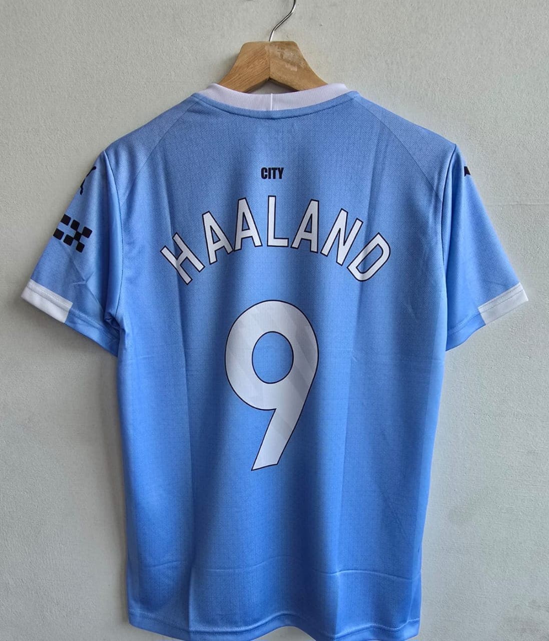 Man City 2025-26 home (HAALAND ) - View 2