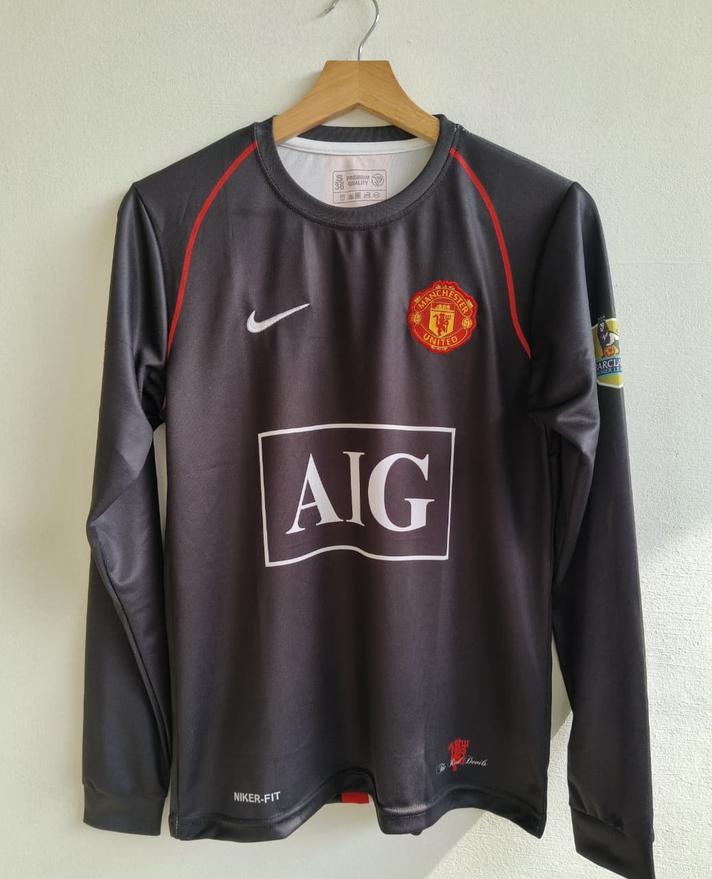 Man Utd 2007-8 away  (RONALDO)    - View 1