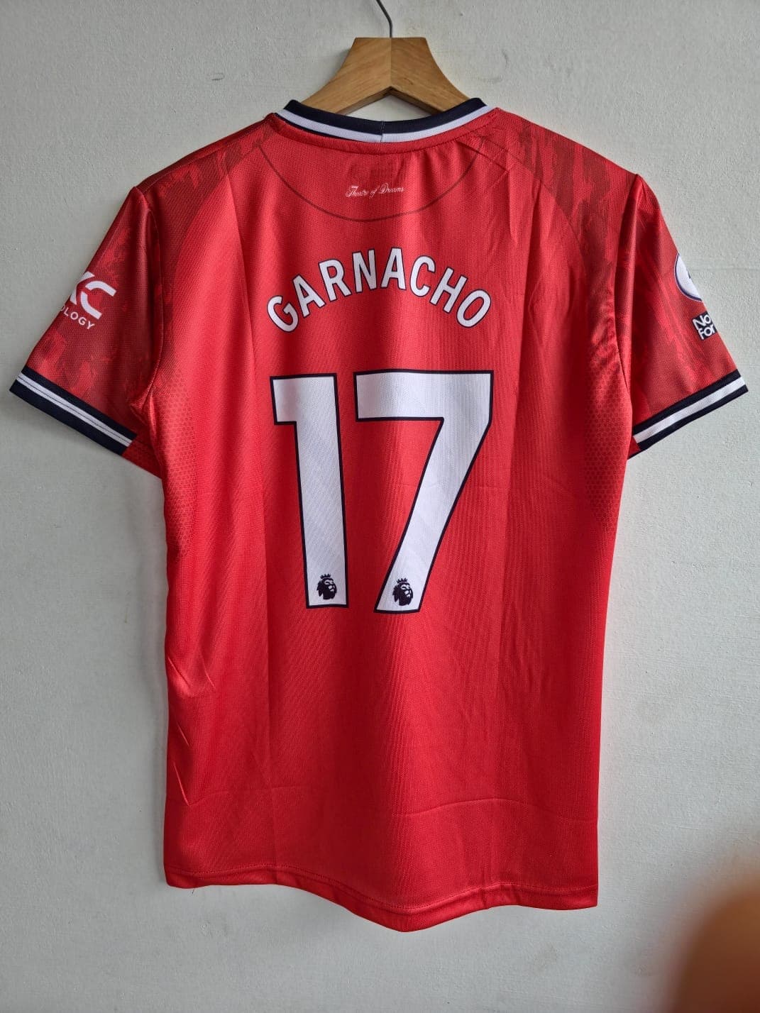 Man Utd 2024-25 Home  (GARNACHO)       - View 2
