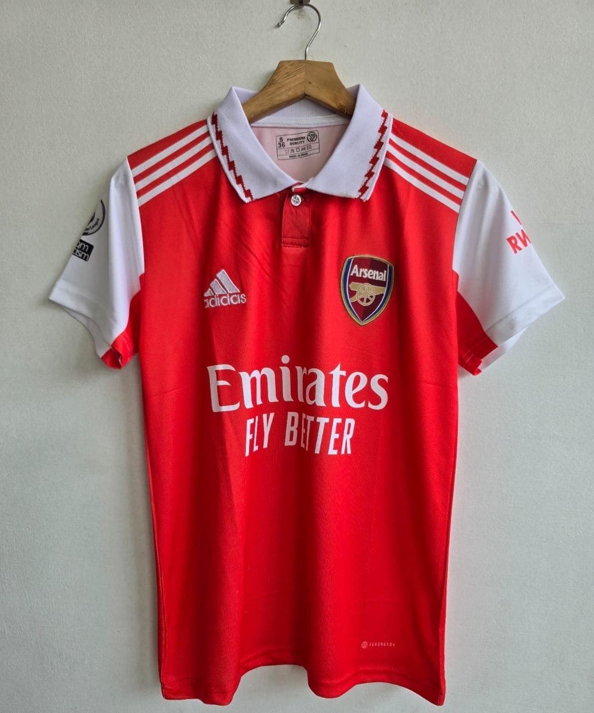 Men's Arsenal 2022/23 Home (ODEGAARD)            - View 1
