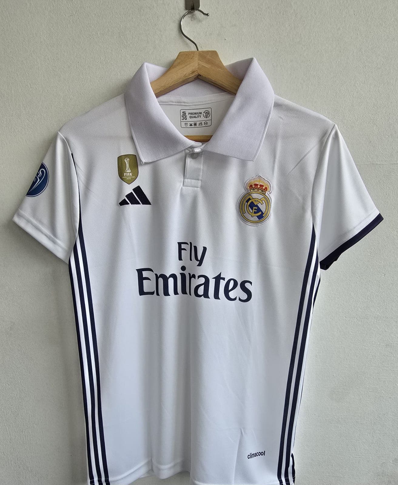 Real Madrid 2016-17 home (RONALDO)  - View 1